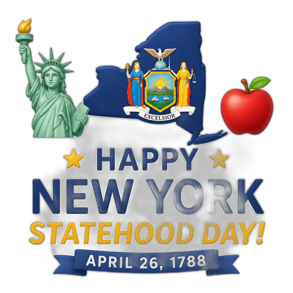 New York Statehood Day - AI generated emoji