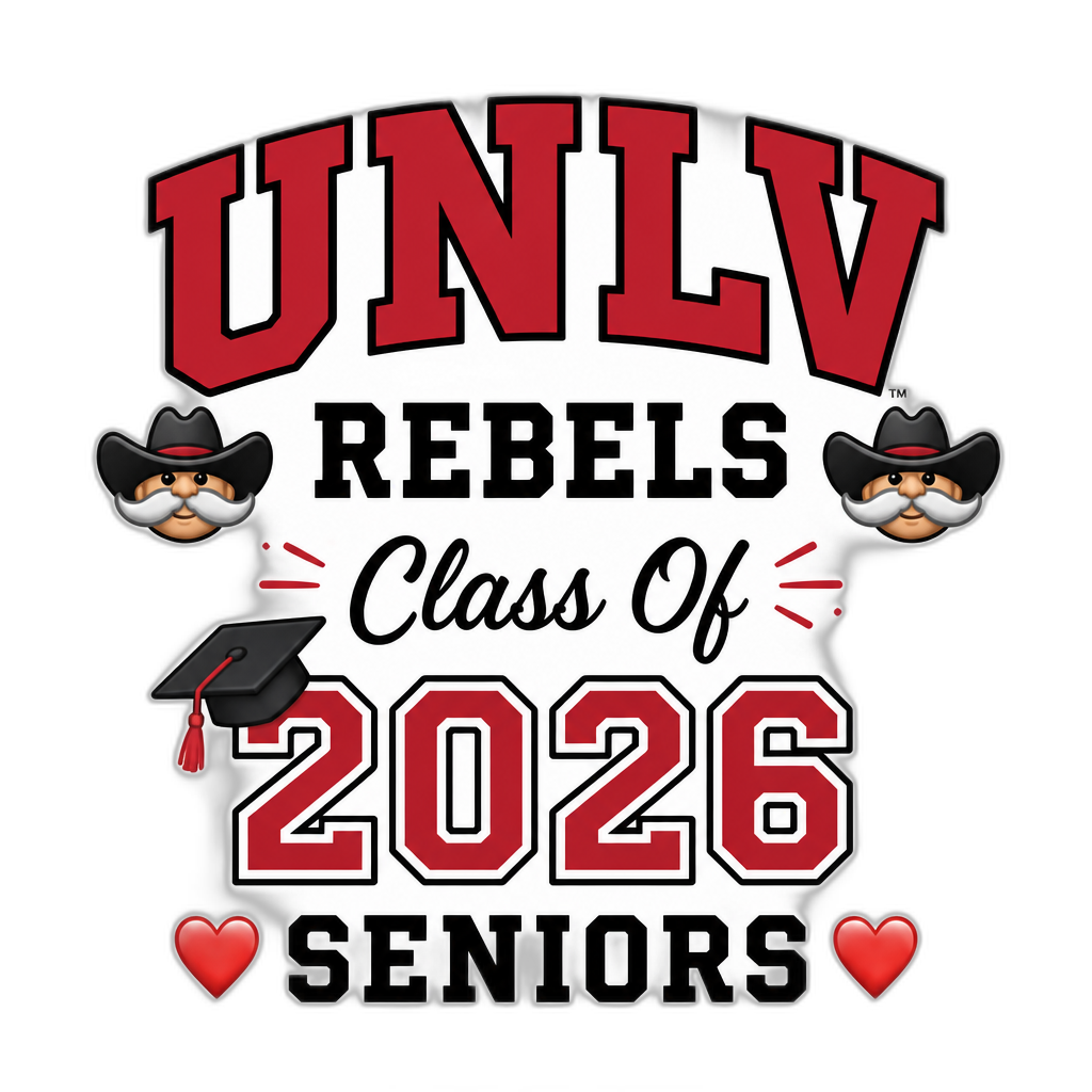 UNLV Rebels Class Of 2026 Seniors - AI generated emoji