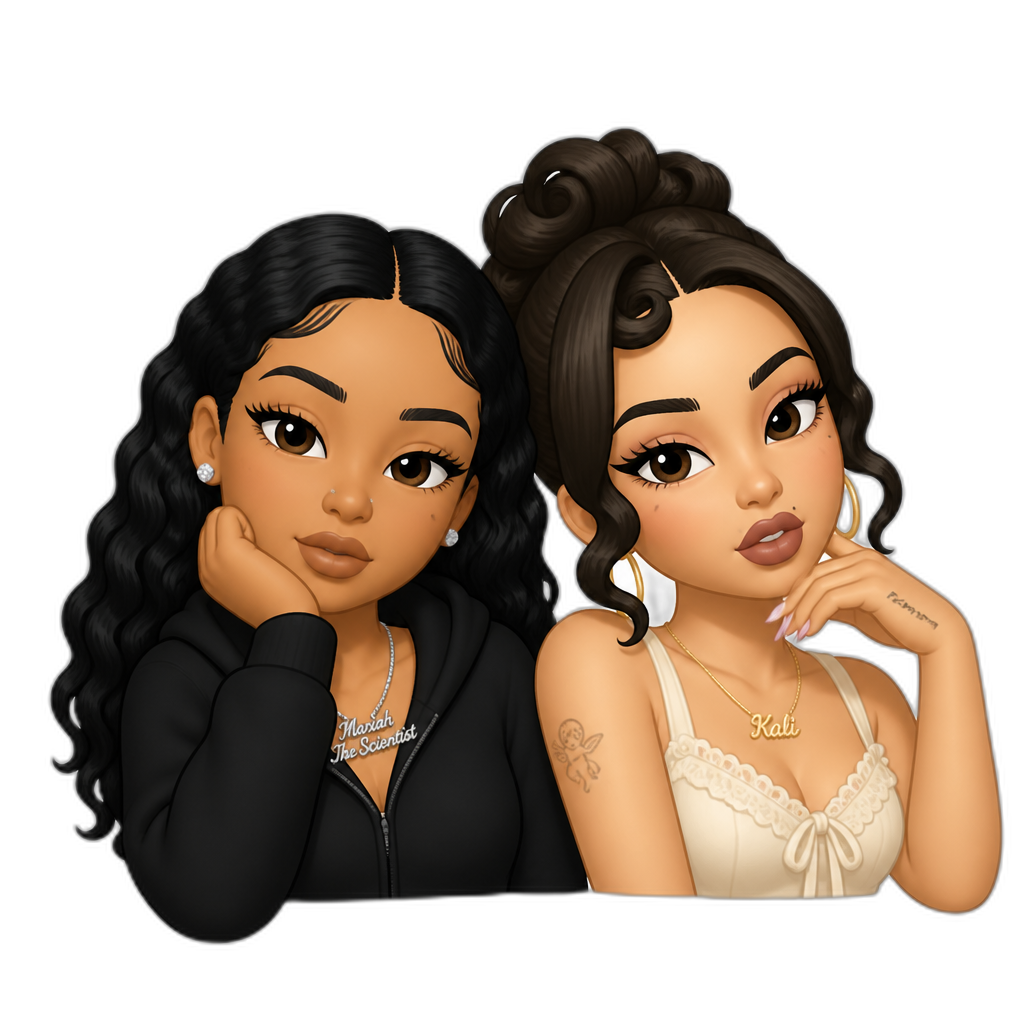 Mariah The Scientist with Kali Uchis - AI generated emoji