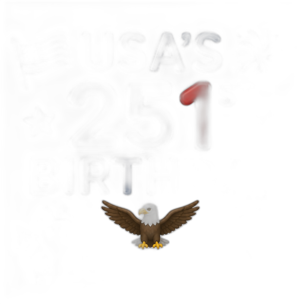 USA'S 251ST BIRTHDAY JULY 4, 2027 - AI generated emoji