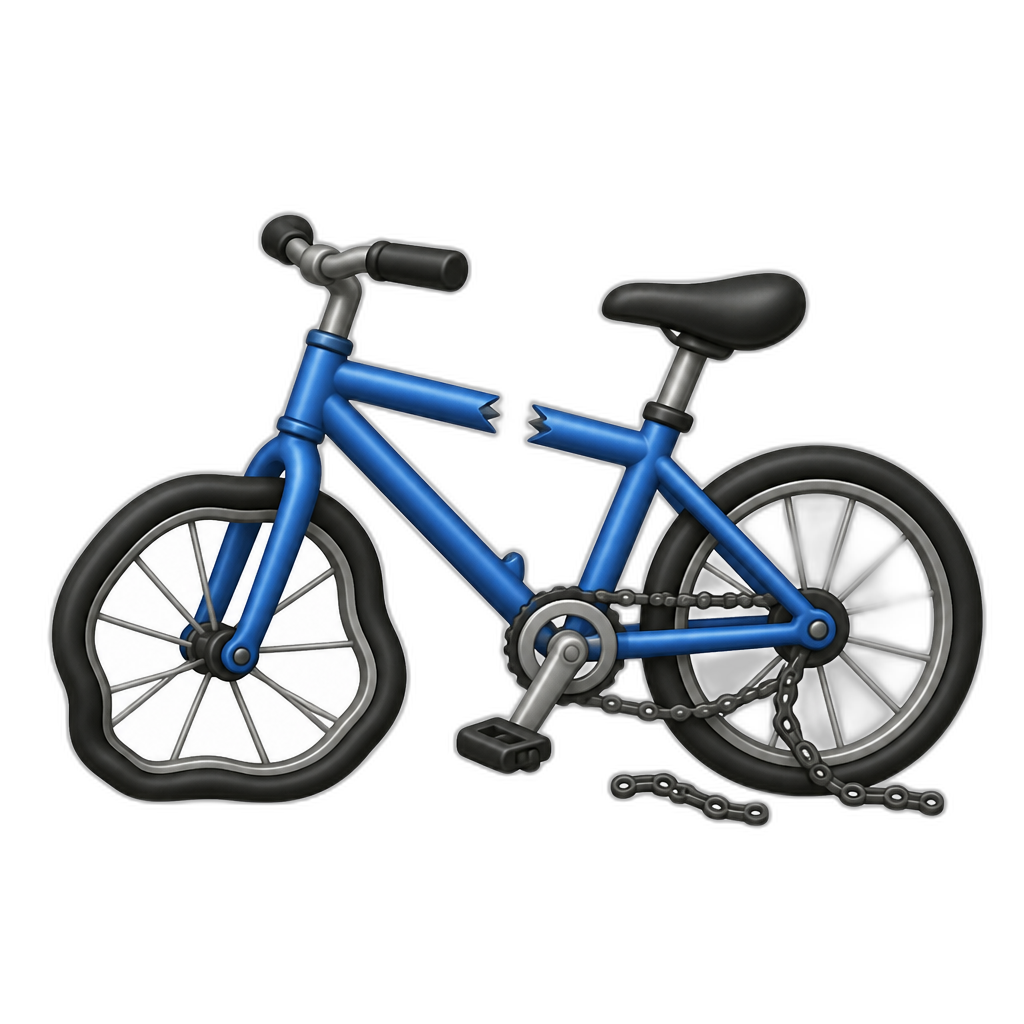 Brokenbicycle - AI generated emoji