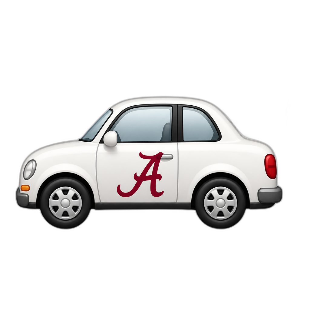 Alabama Car - AI generated emoji