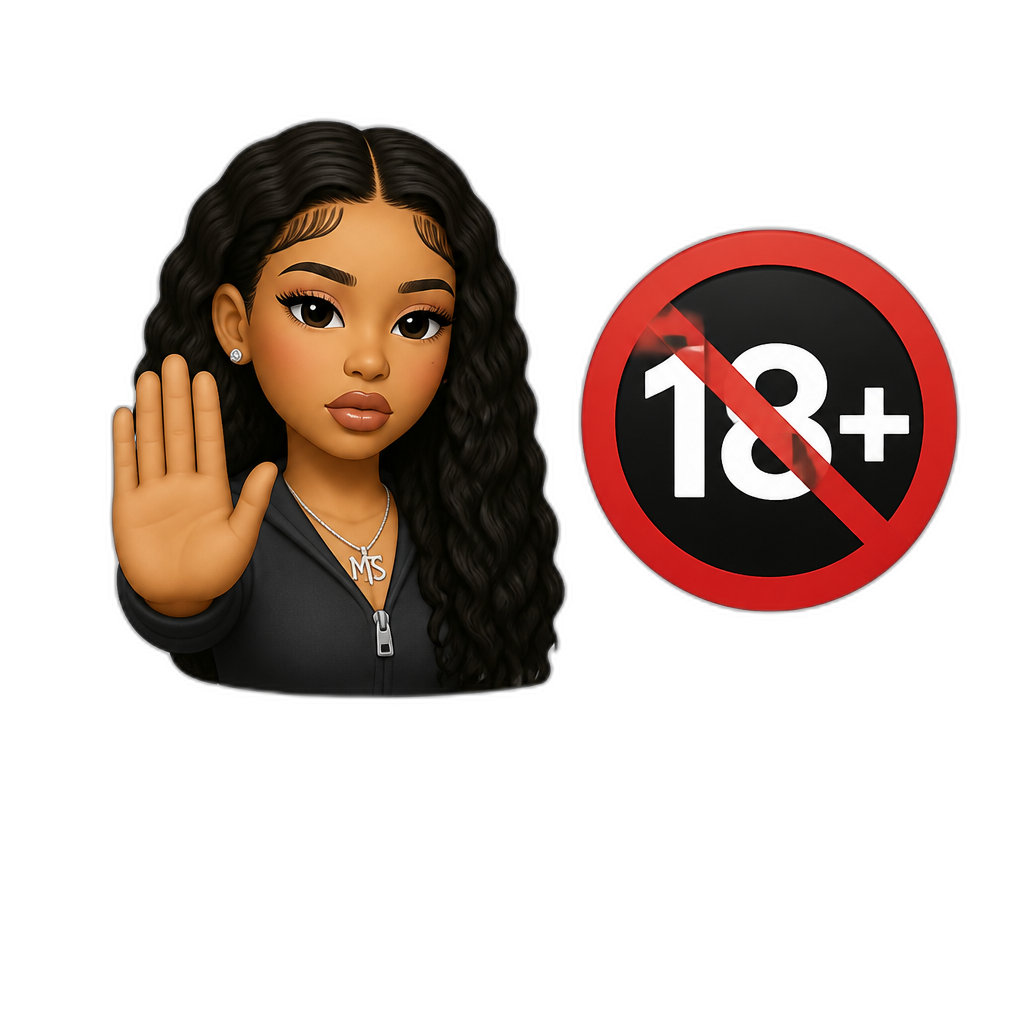 Mariah The Scientist is against adult content - AI generated emoji