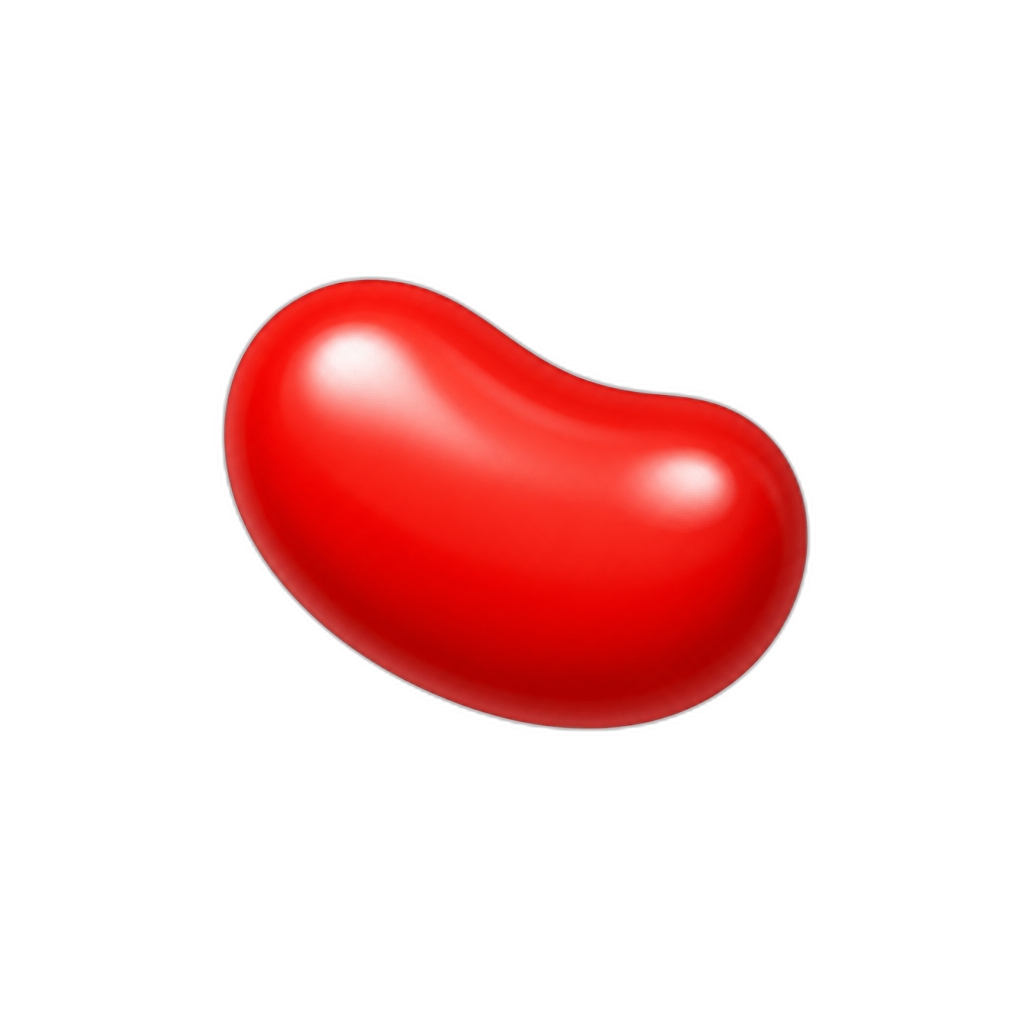 Jelly bean - AI generated emoji