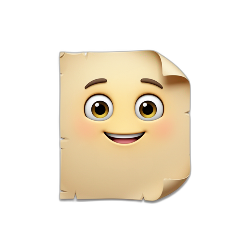 past paper - AI generated emoji