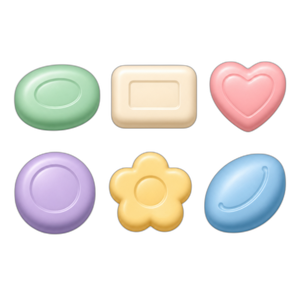 Formas de sabonete - AI generated emoji