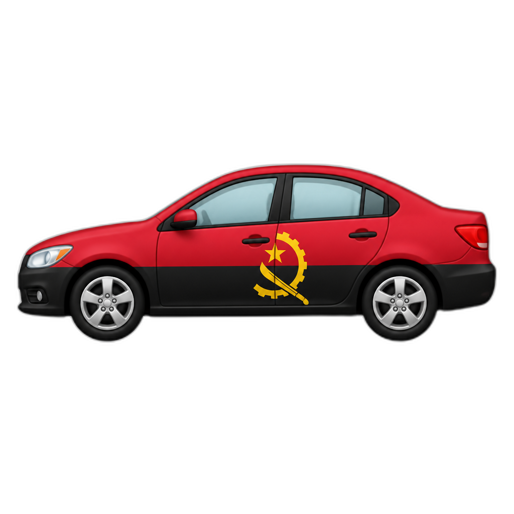 Angolan Sedan - AI generated emoji