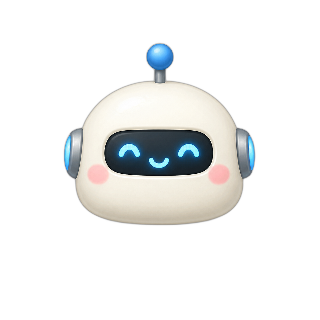 beep boop mochi - AI generated emoji