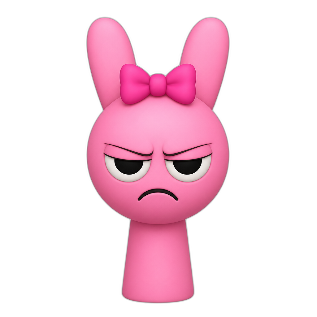 Sour of Pinki - AI generated emoji