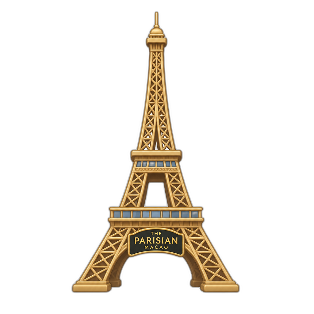 Macau Eiffel Tower - AI generated emoji