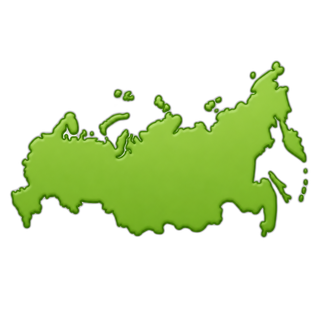 map of russia - AI generated emoji