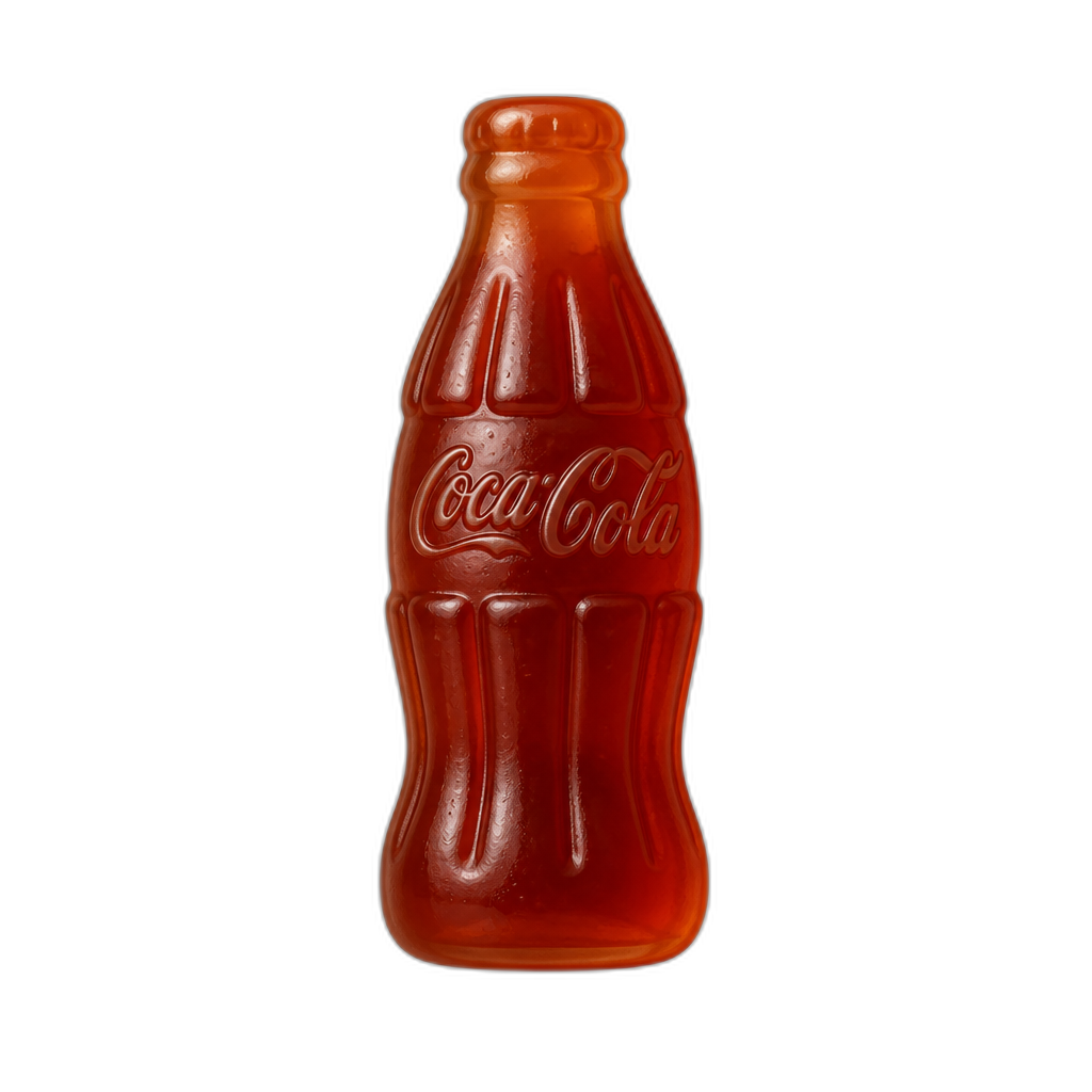 Gummy of Coca-Cola - AI generated emoji