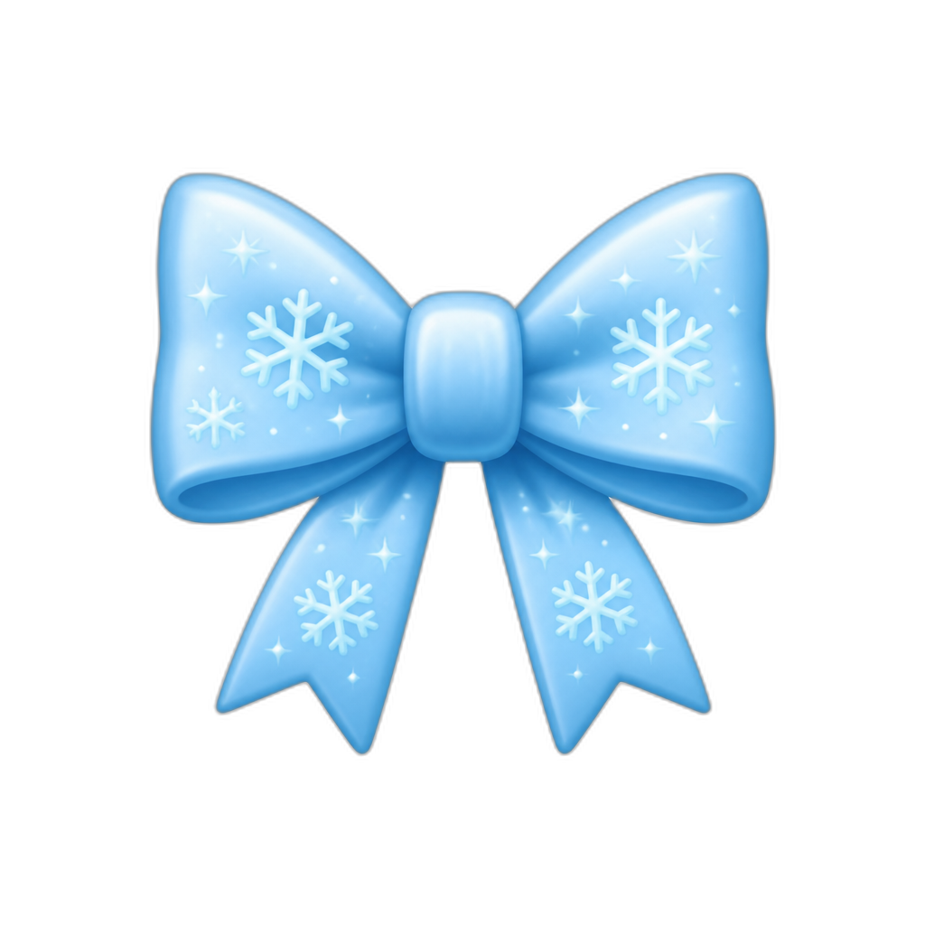 Moño de hielo - AI generated emoji