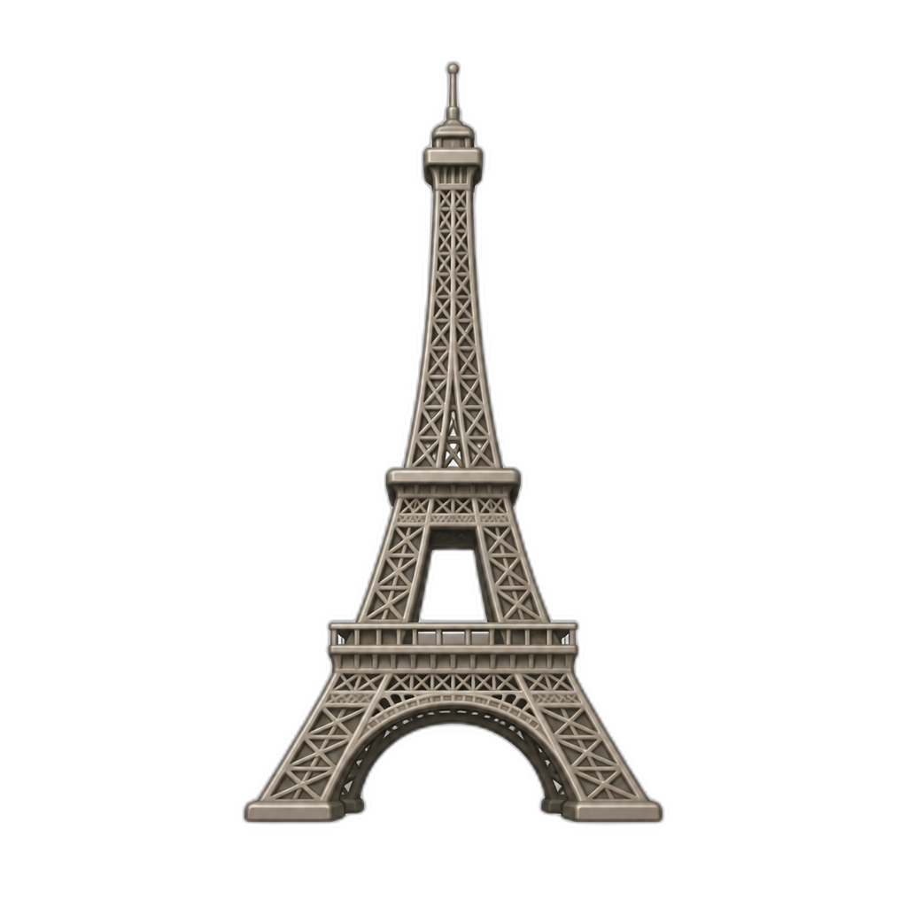 Eiffel tower - AI generated emoji