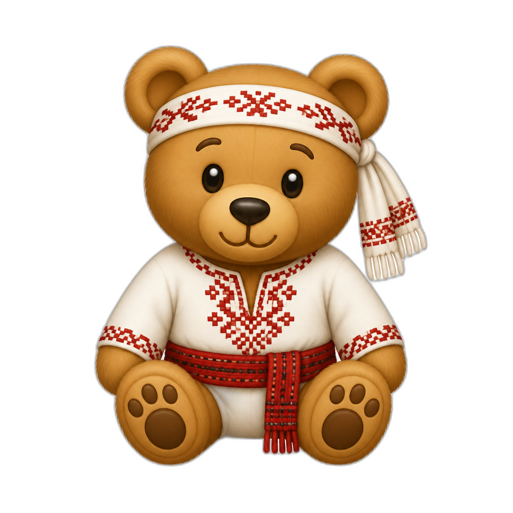 Create a Teddy bear who is a Caxcan - AI generated emoji