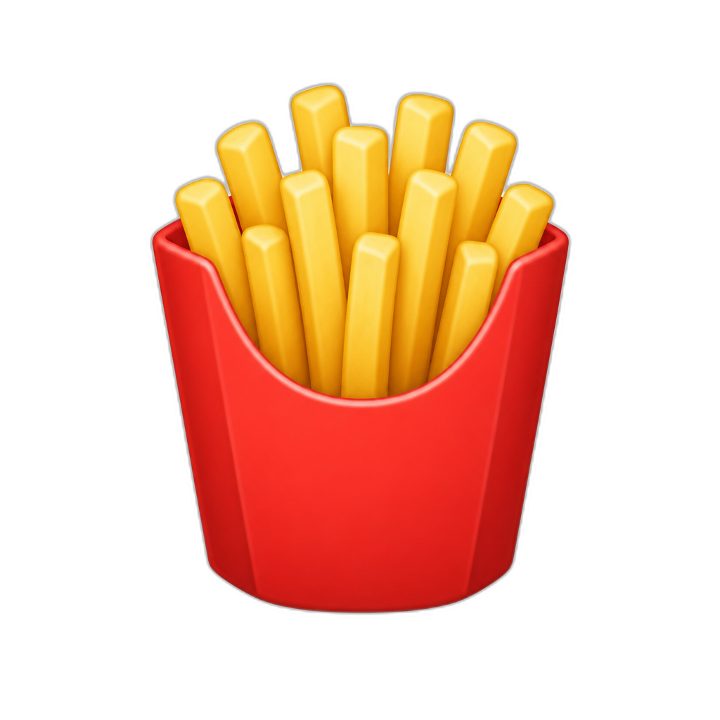 Fries - AI generated emoji