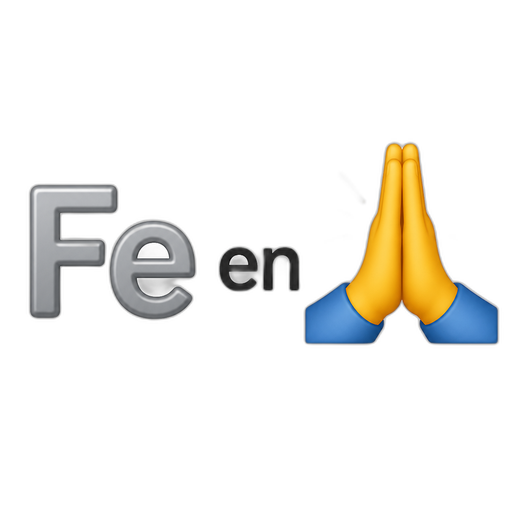 Fe en dios - AI generated emoji