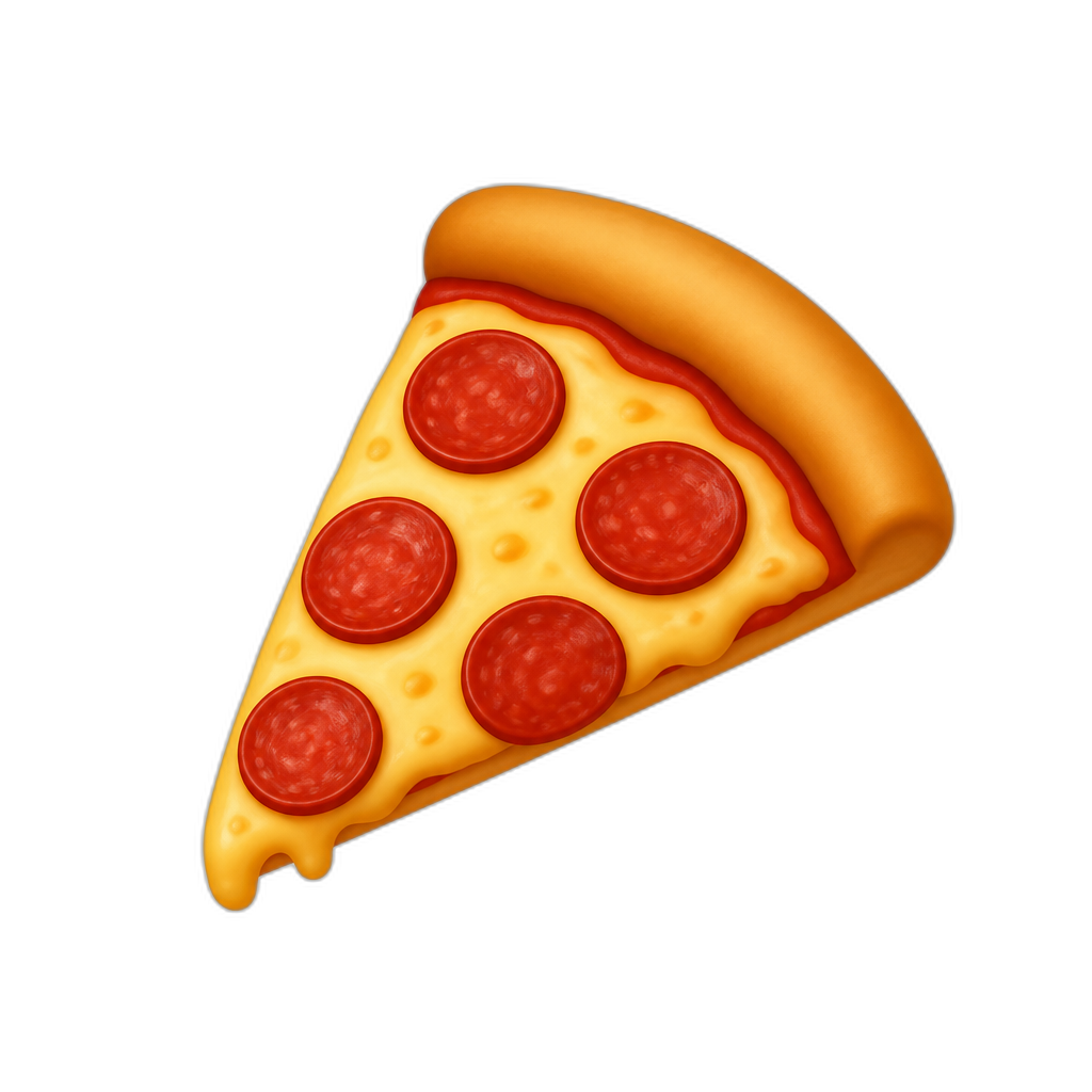 Pizza - AI generated emoji