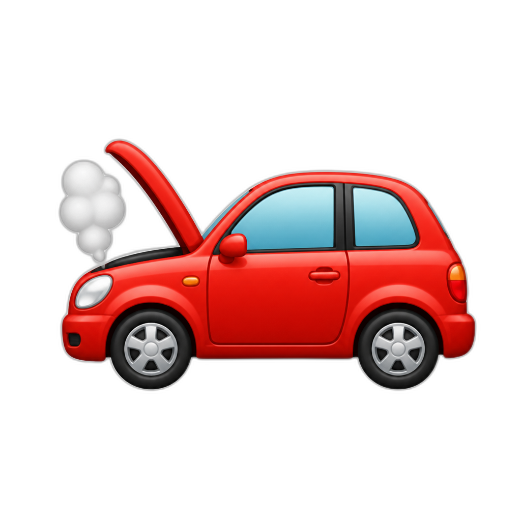 Brokencar - AI generated emoji