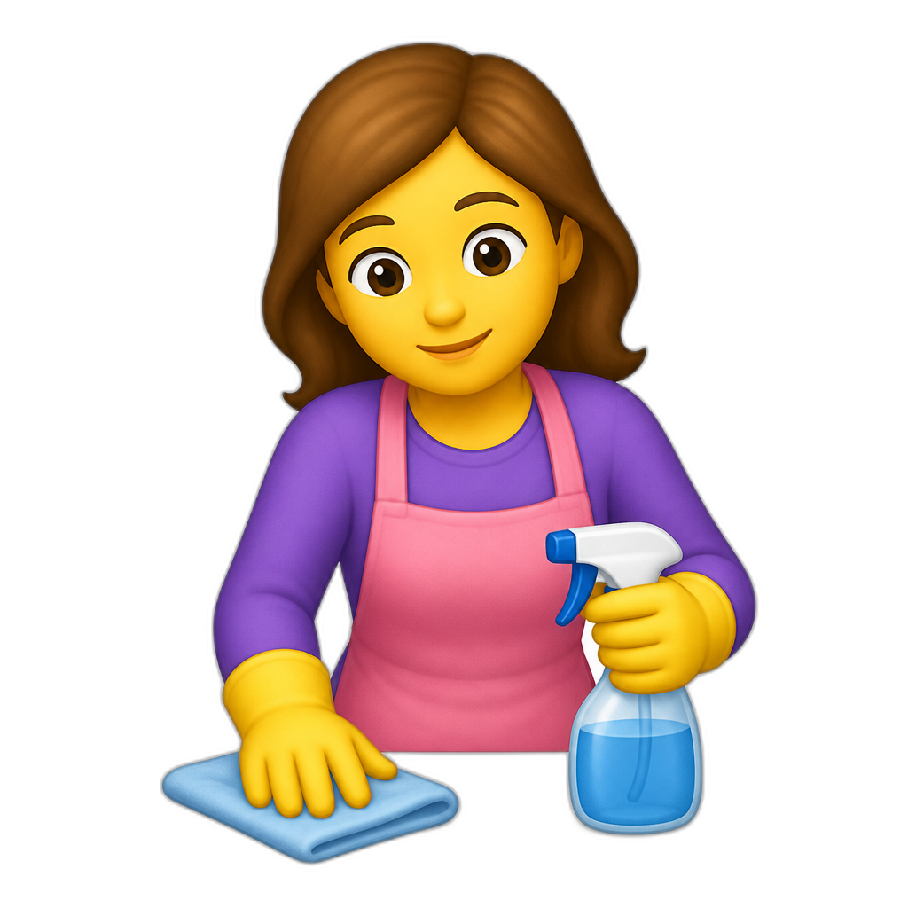 MOTHER CLEANING - AI generated emoji