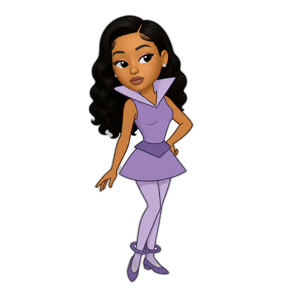 Mariah The Scientist in The Jetsons - AI generated emoji