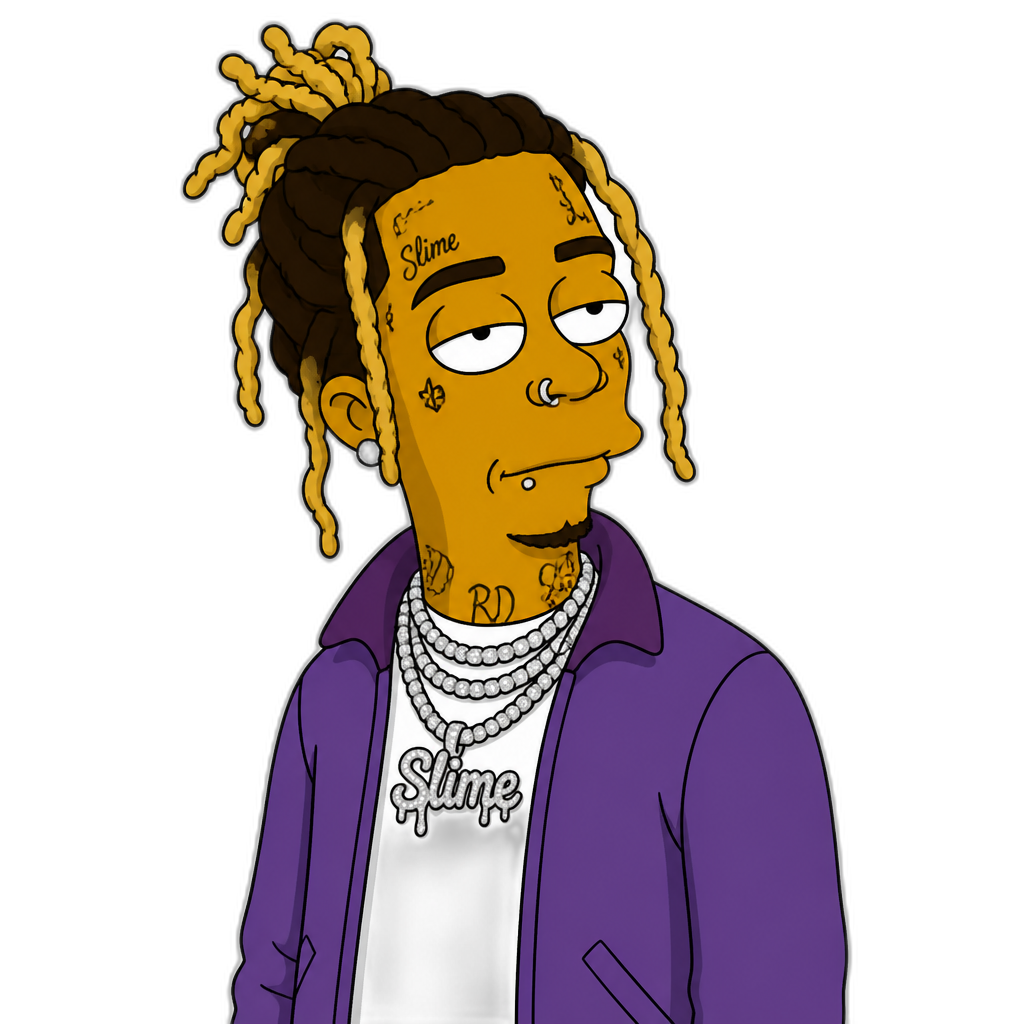 Young Thug in The Simpsons - AI generated emoji