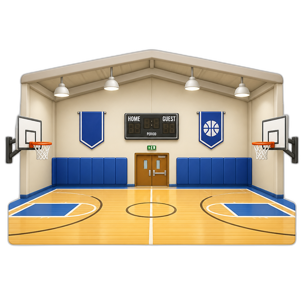 gymnasium - AI generated emoji