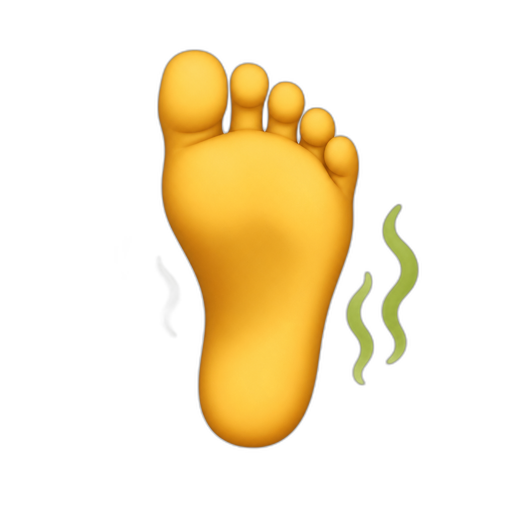 stinky foot - AI generated emoji