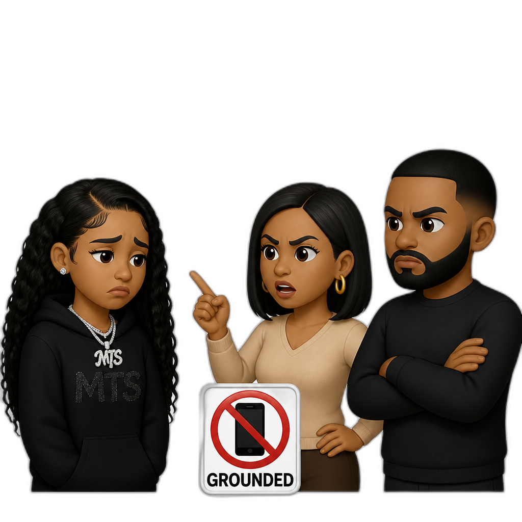 Mariah The Scientist Gets Grounded series - AI generated emoji