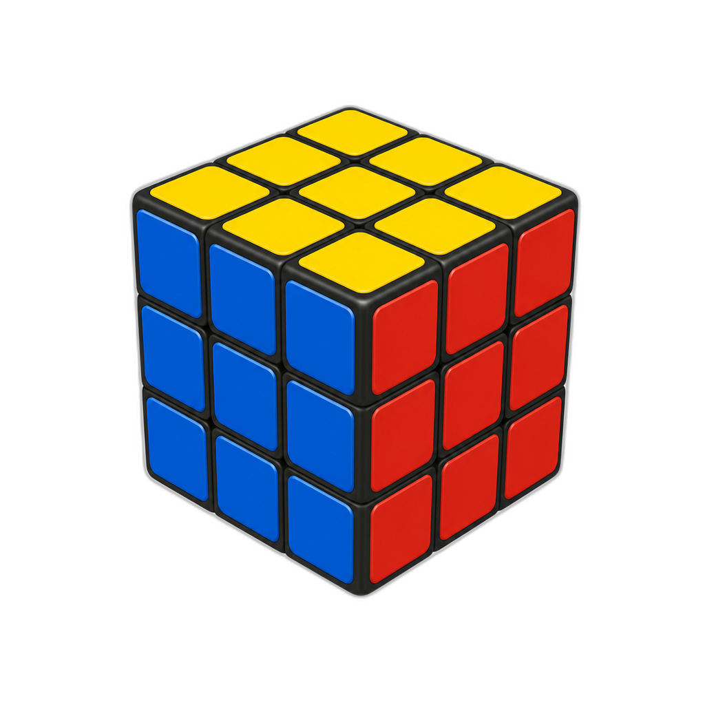 rubik cube - AI generated emoji