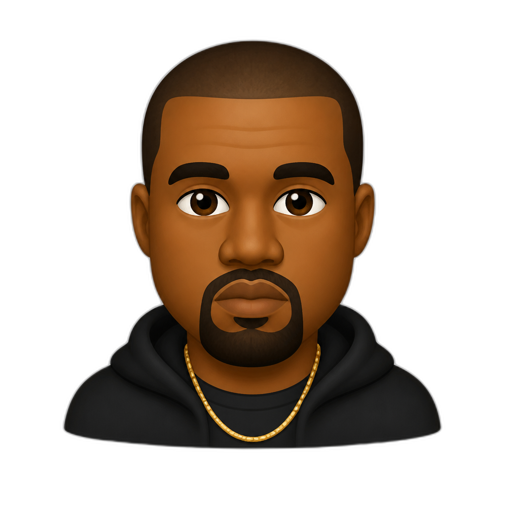 kanye west - AI generated emoji