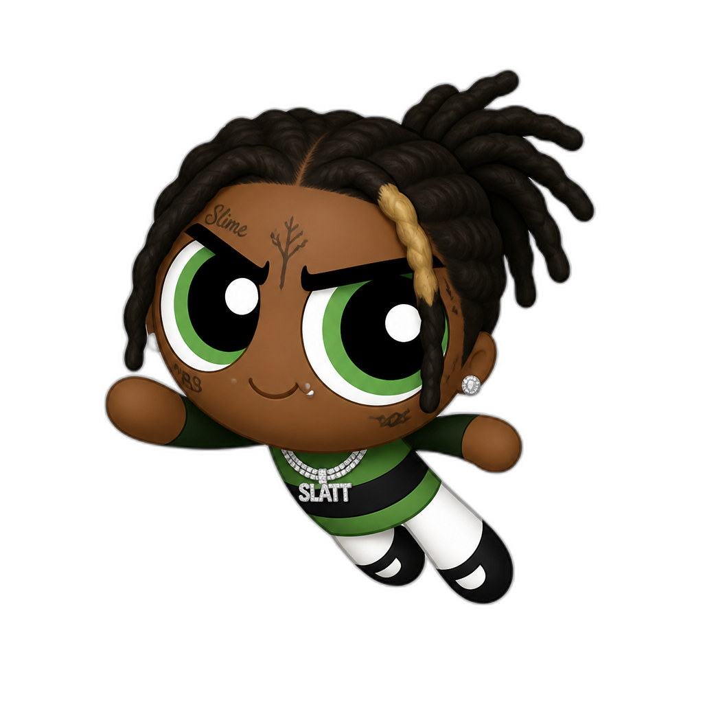 Young Thug as a Rowdyruff Boy - AI generated emoji