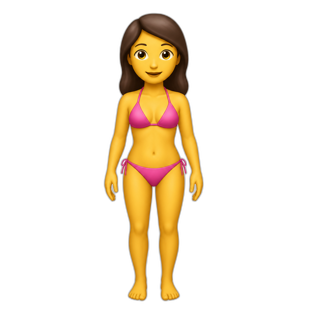 bikini - AI generated emoji