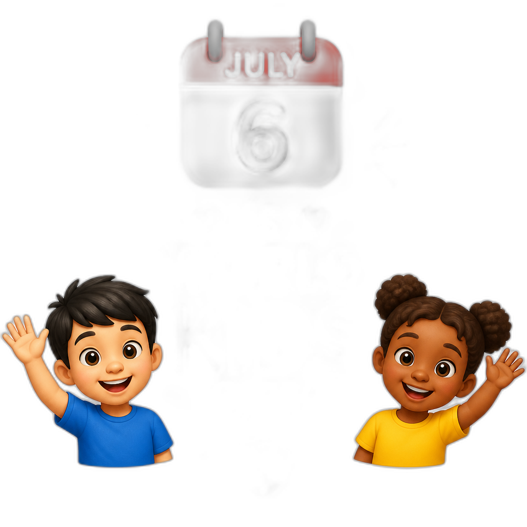 July 6 Is World Kids Day - AI generated emoji