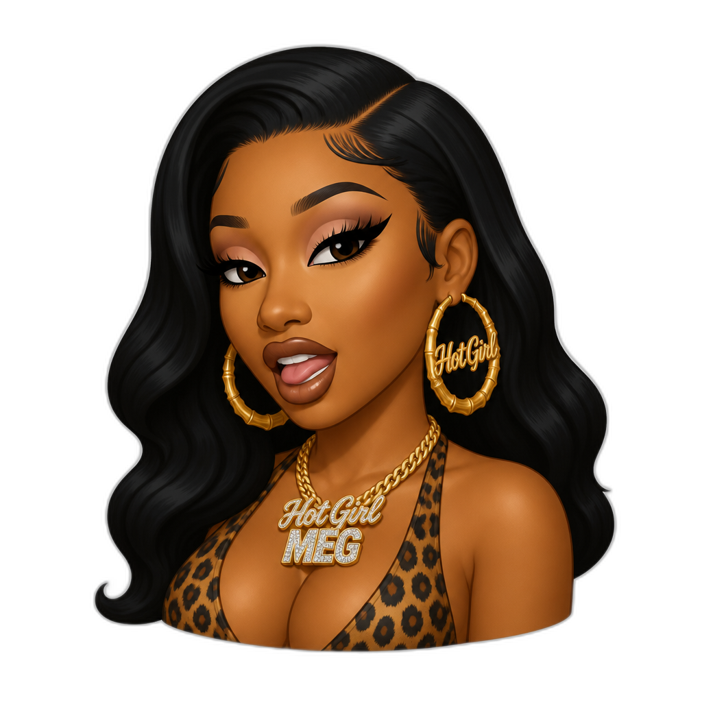 Megan Thee Stallion - AI generated emoji