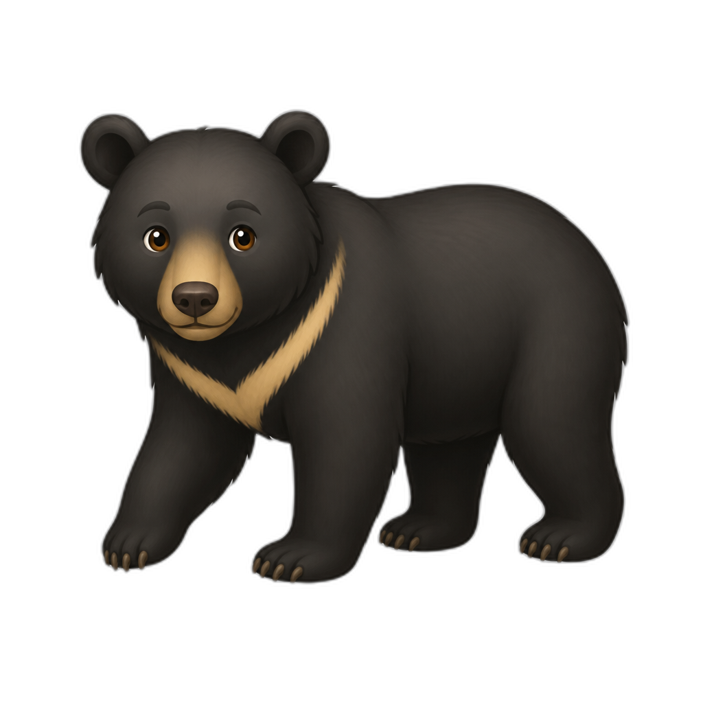 Alabamian Bear - AI generated emoji