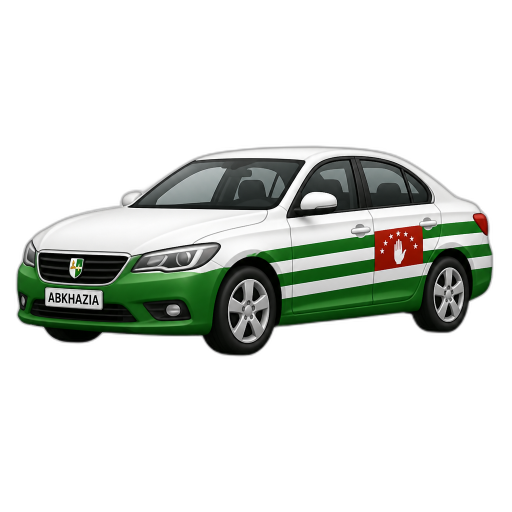 create Abkhazia Car - AI generated emoji