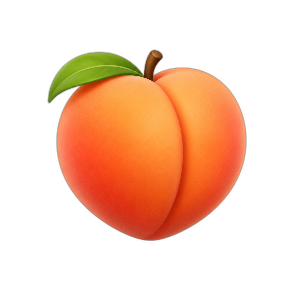 🍑 - AI generated emoji