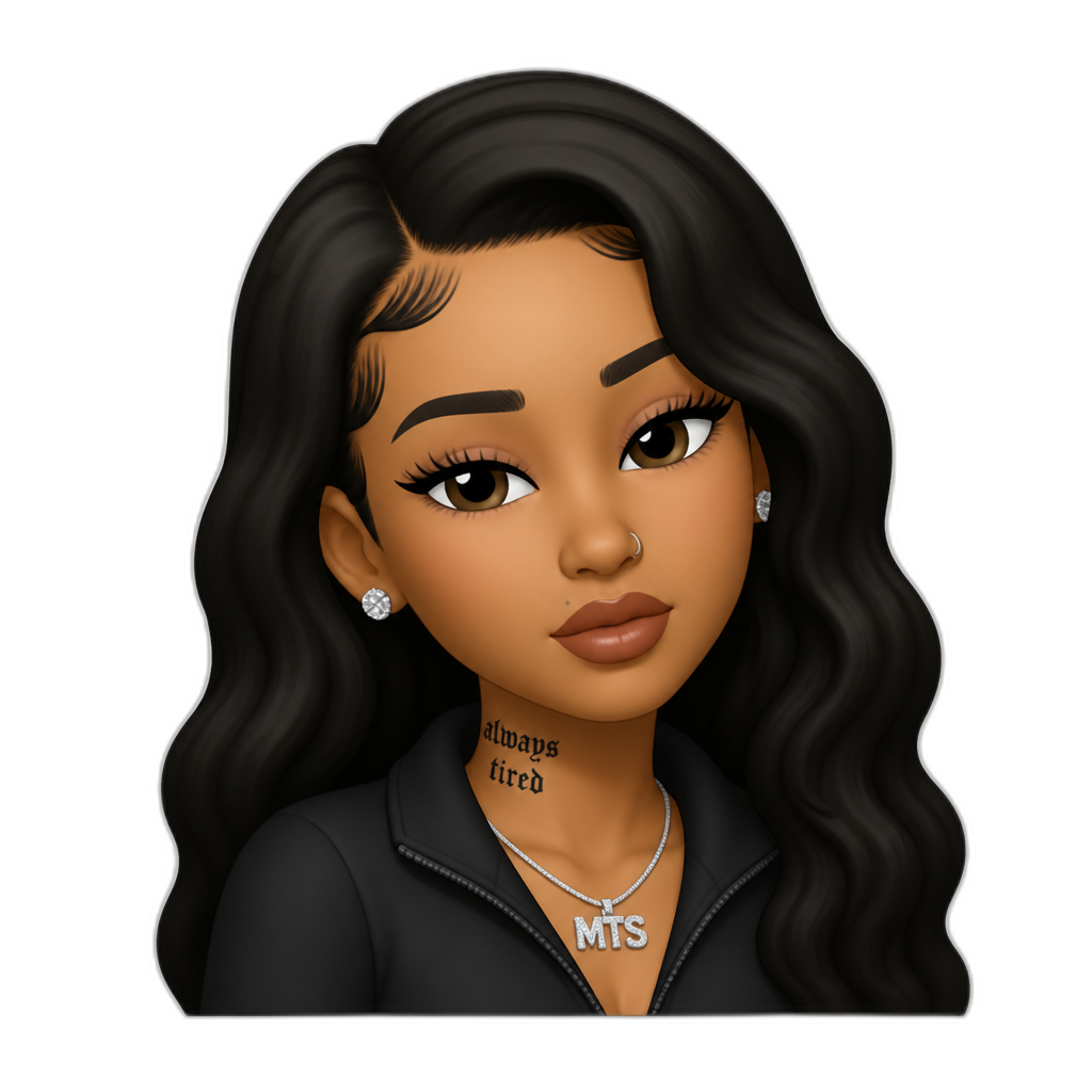 Mariah The Scientist - AI generated emoji