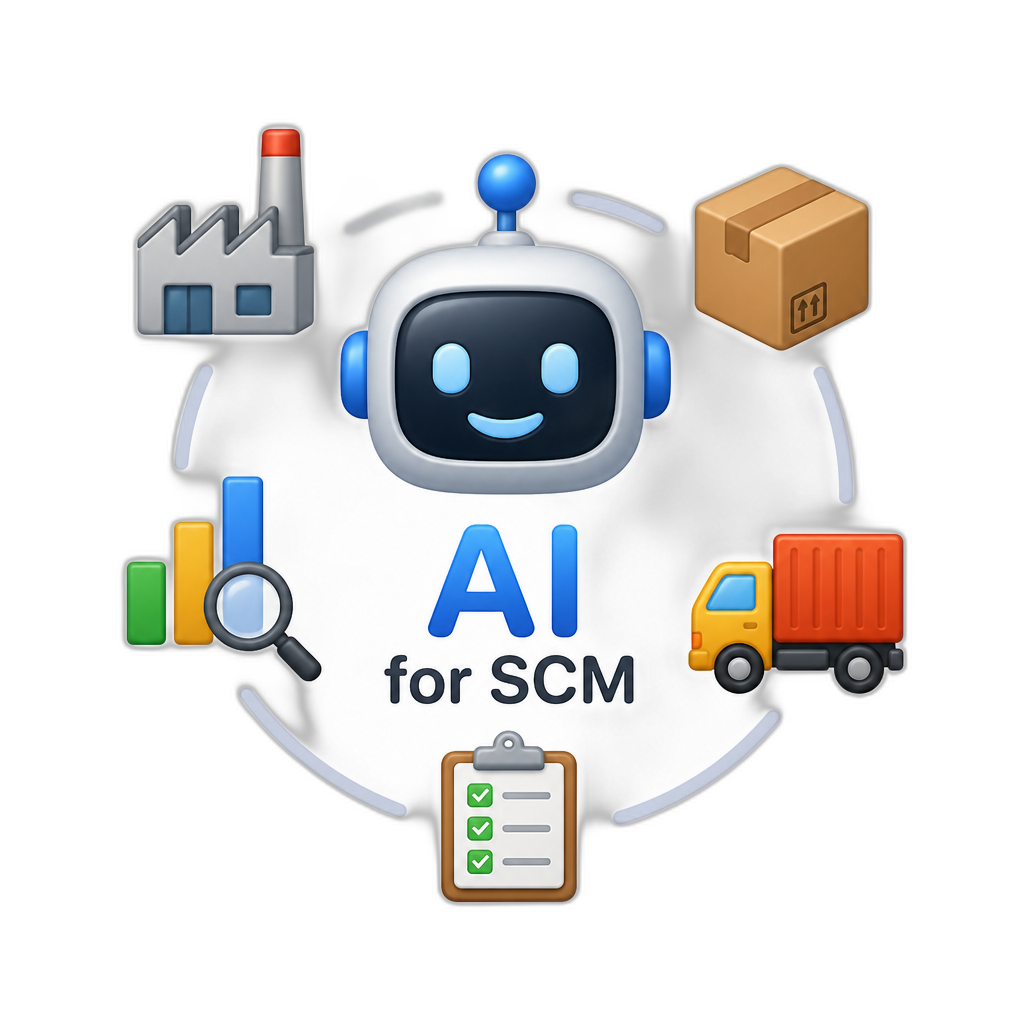 AI for SCM - AI generated emoji