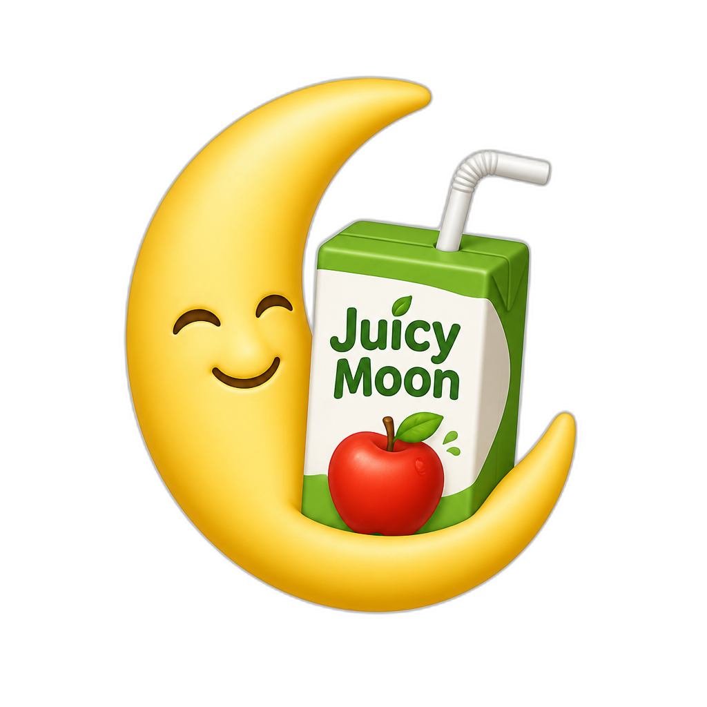 Juicymoon - AI generated emoji