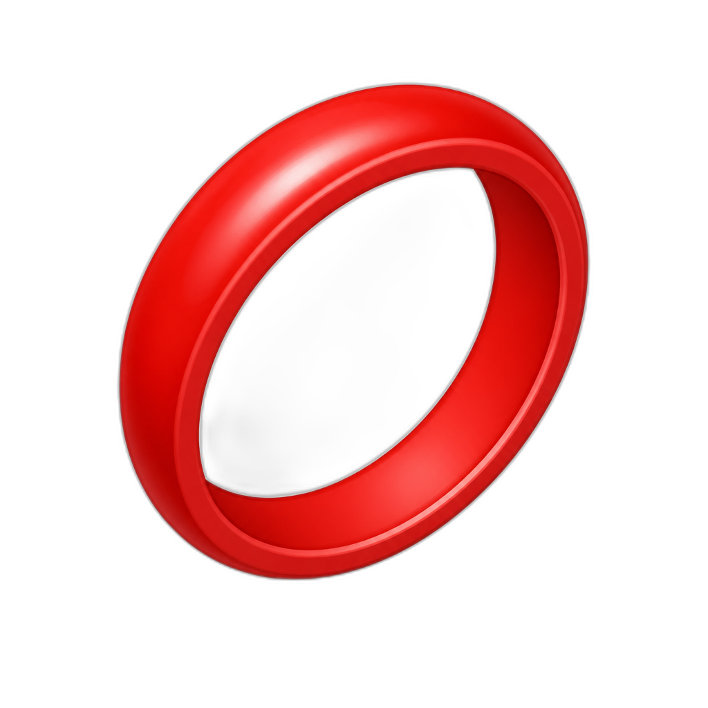 ANILLO ROJO - AI generated emoji