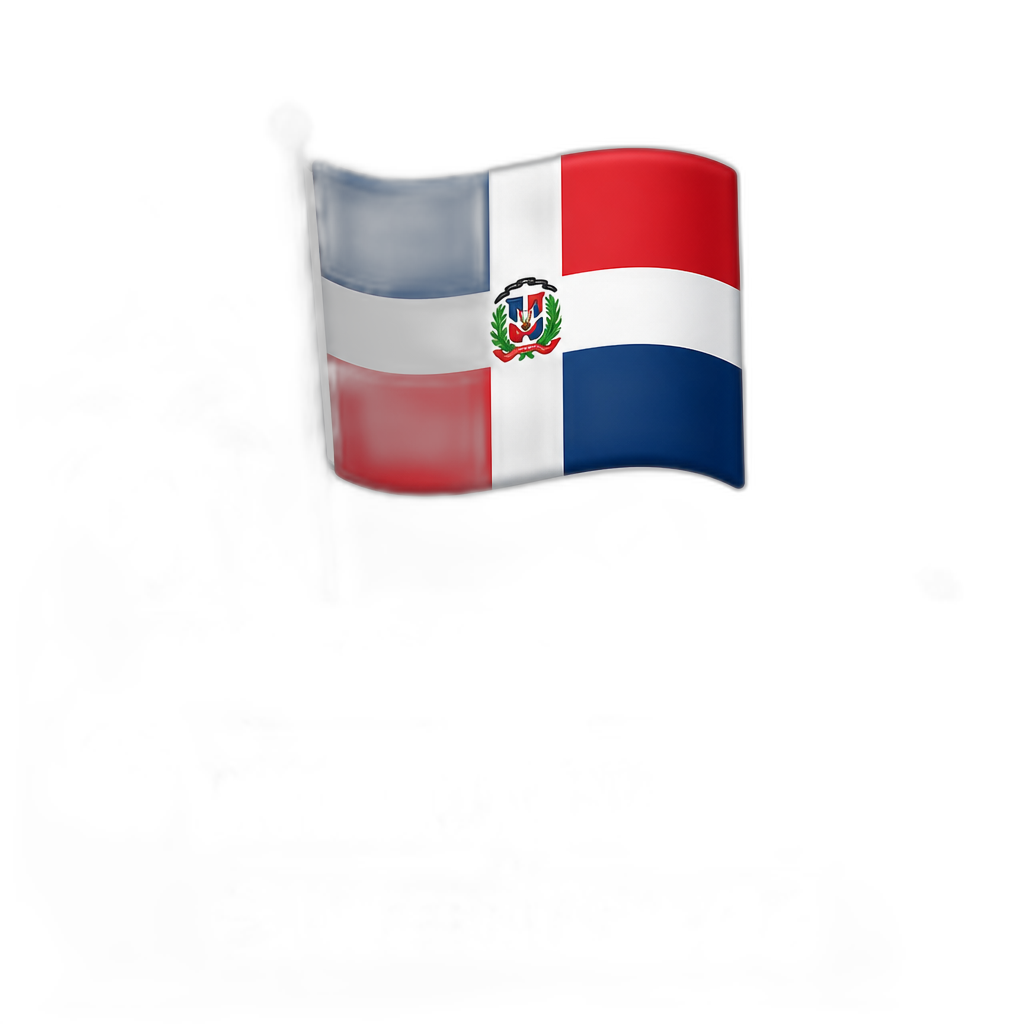 Independence Day in Dominican Republic In February 27 - AI generated emoji