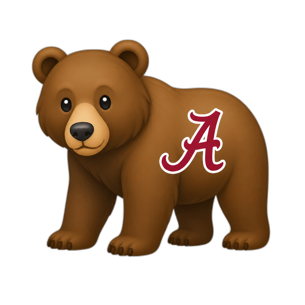 Alabama Bear - AI generated emoji