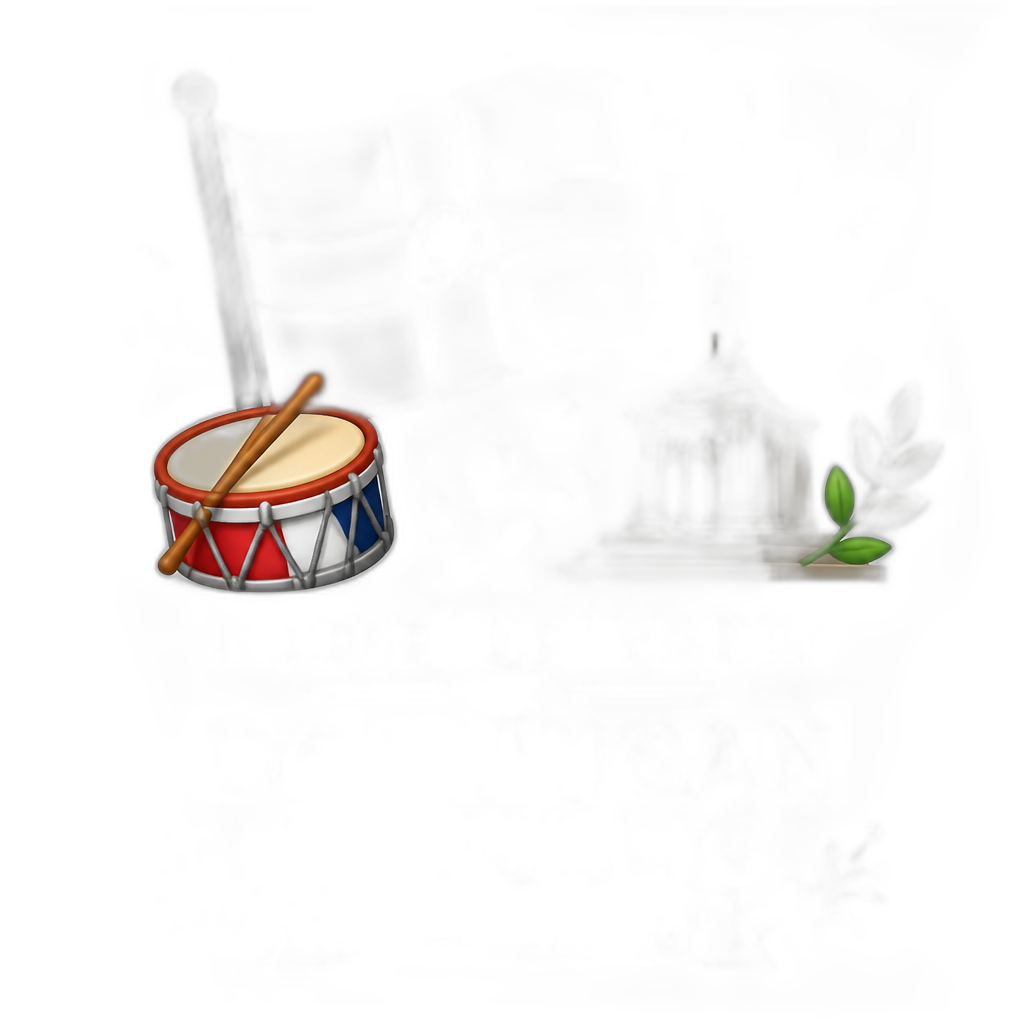 Independence Day in Dominican Republic In February 27 - AI generated emoji
