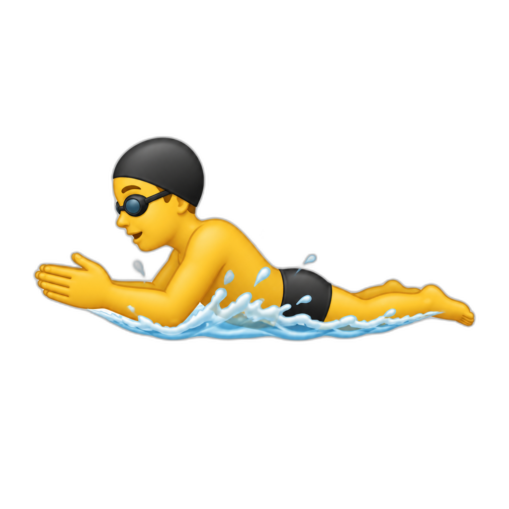 Brustschwimmer - AI generated emoji