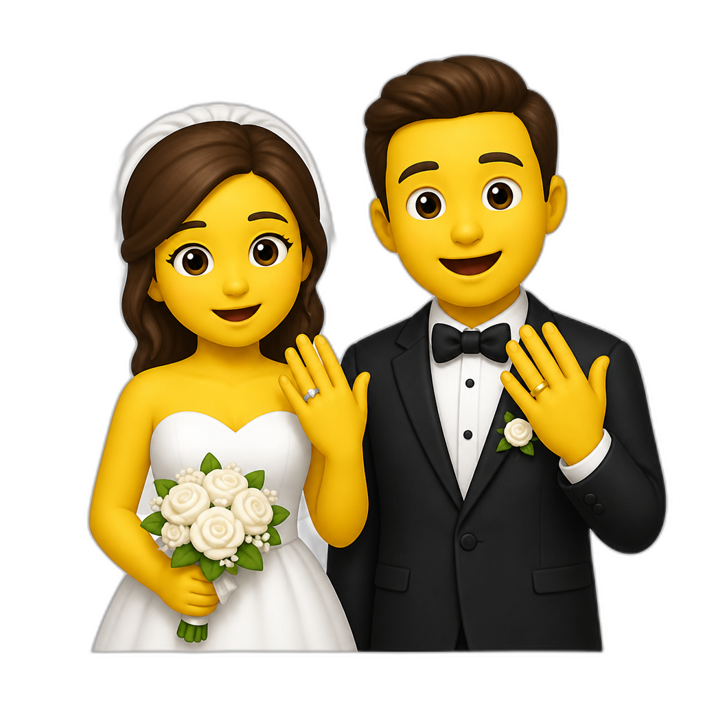 marriage - AI generated emoji