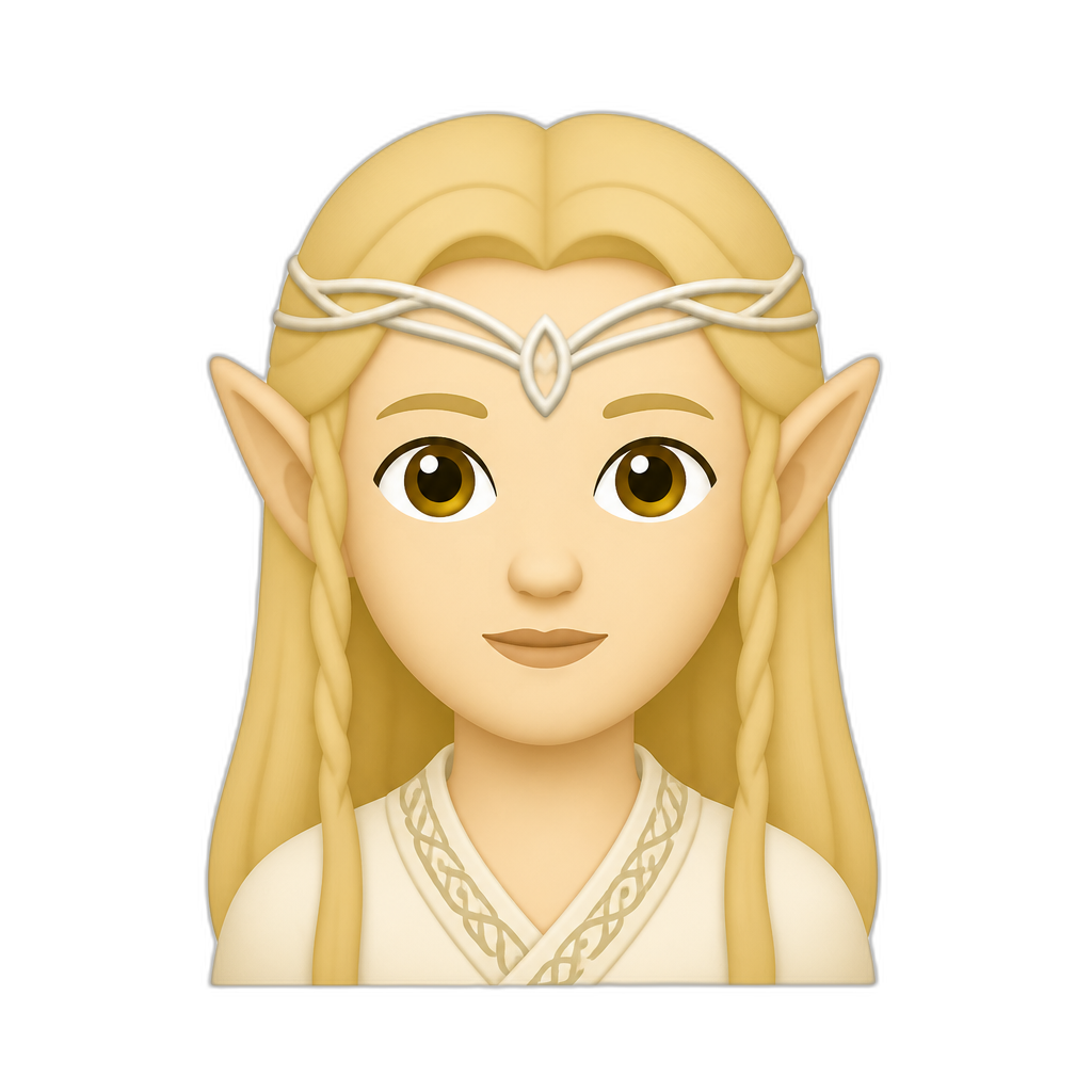 Calaquendi thick flat minimal - AI generated emoji
