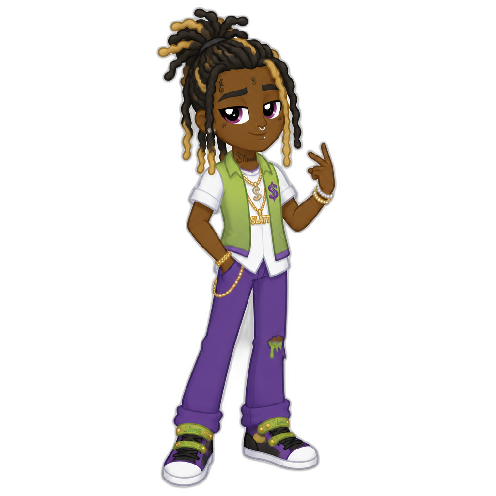 Young Thug as an Equestria Boy in Equestria Girls - AI generated emoji