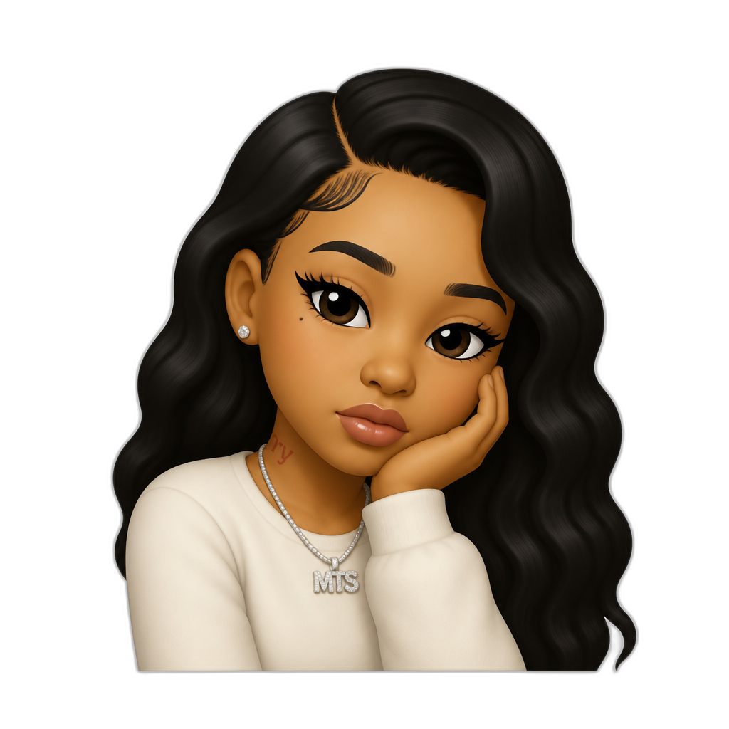 Mariah The Scientist - AI generated emoji